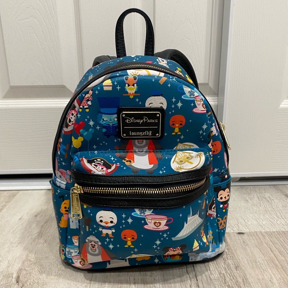 Disney Parks Attractions Loungefly Mini Backpack
